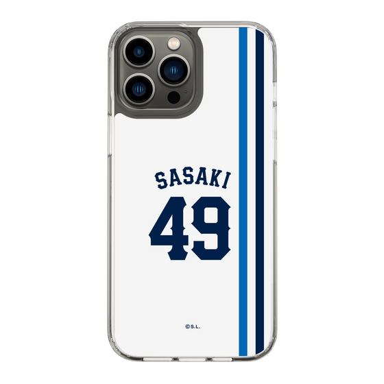 スリムプロテクションケース［ 埼玉西武ライオンズ- #49 SASAKI - ホーム ］