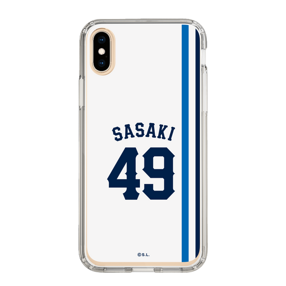 スリムプロテクションケース［ 埼玉西武ライオンズ- #49 SASAKI - ホーム ］