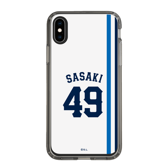 スリムプロテクションケース［ 埼玉西武ライオンズ- #49 SASAKI - ホーム ］