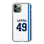 スリムプロテクションケース［ 埼玉西武ライオンズ- #49 SASAKI - ホーム ］