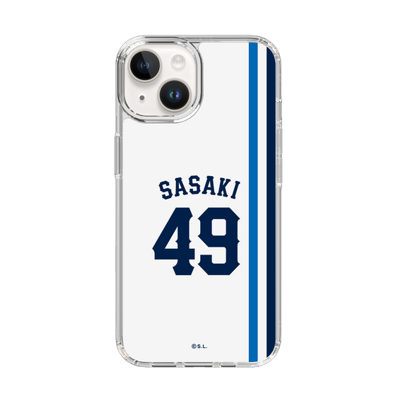 スリムプロテクションケース［ 埼玉西武ライオンズ- #49 SASAKI - ホーム ］