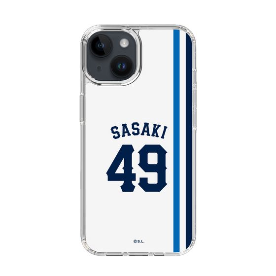 スリムプロテクションケース［ 埼玉西武ライオンズ- #49 SASAKI - ホーム ］