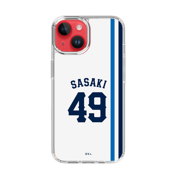 スリムプロテクションケース［ 埼玉西武ライオンズ- #49 SASAKI - ホーム ］