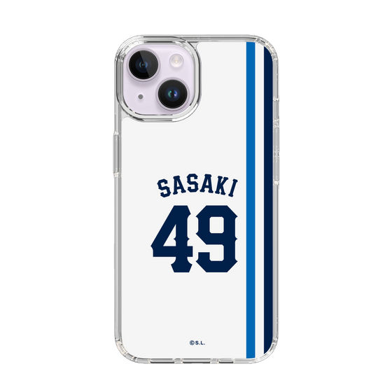 スリムプロテクションケース［ 埼玉西武ライオンズ- #49 SASAKI - ホーム ］