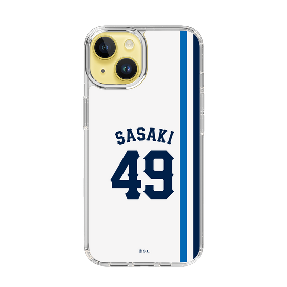 スリムプロテクションケース［ 埼玉西武ライオンズ- #49 SASAKI - ホーム ］