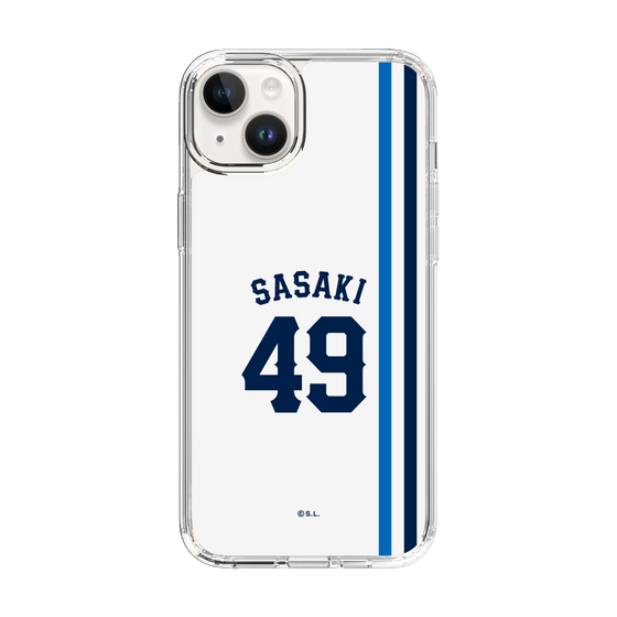 スリムプロテクションケース［ 埼玉西武ライオンズ- #49 SASAKI - ホーム ］