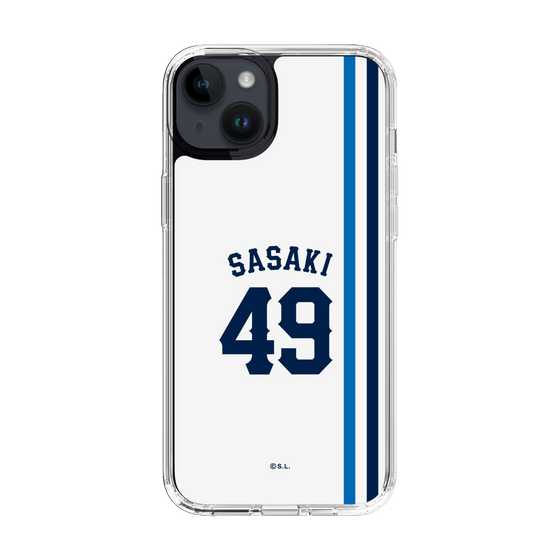 スリムプロテクションケース［ 埼玉西武ライオンズ- #49 SASAKI - ホーム ］