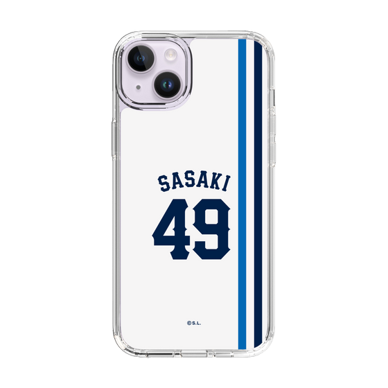 スリムプロテクションケース［ 埼玉西武ライオンズ- #49 SASAKI - ホーム ］