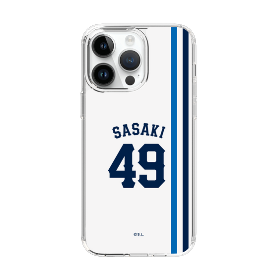 スリムプロテクションケース［ 埼玉西武ライオンズ- #49 SASAKI - ホーム ］