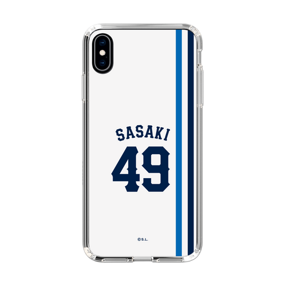 スリムプロテクションケース［ 埼玉西武ライオンズ- #49 SASAKI - ホーム ］