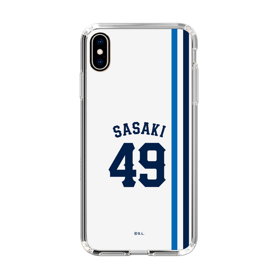 スリムプロテクションケース［ 埼玉西武ライオンズ- #49 SASAKI - ホーム ］