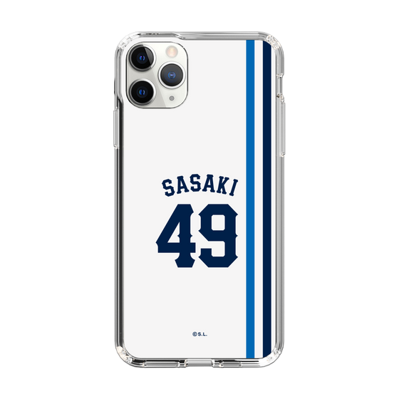 スリムプロテクションケース［ 埼玉西武ライオンズ- #49 SASAKI - ホーム ］