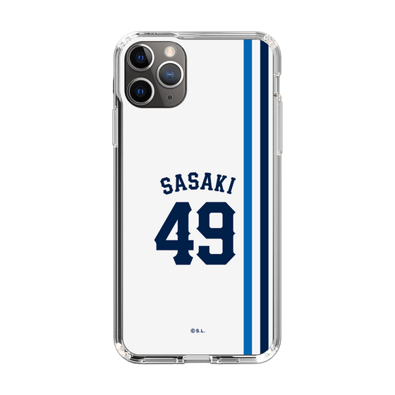 スリムプロテクションケース［ 埼玉西武ライオンズ- #49 SASAKI - ホーム ］