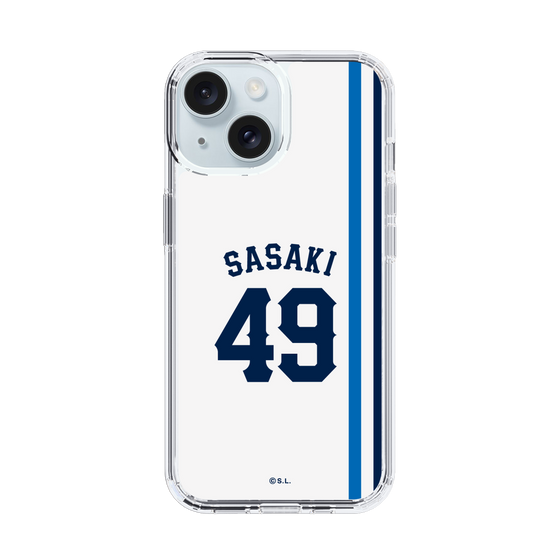 スリムプロテクションケース［ 埼玉西武ライオンズ- #49 SASAKI - ホーム ］