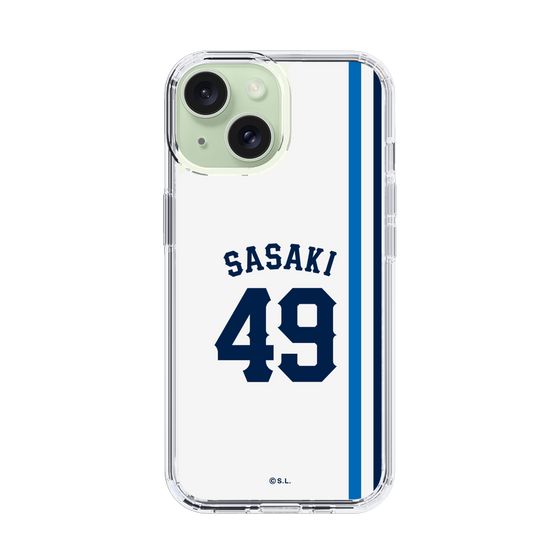 スリムプロテクションケース［ 埼玉西武ライオンズ- #49 SASAKI - ホーム ］