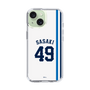 スリムプロテクションケース［ 埼玉西武ライオンズ- #49 SASAKI - ホーム ］
