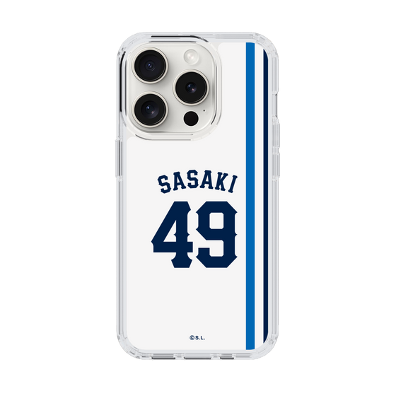 スリムプロテクションケース［ 埼玉西武ライオンズ- #49 SASAKI - ホーム ］