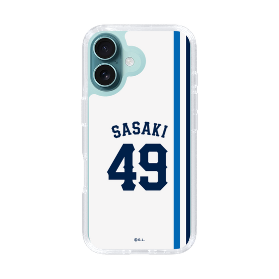 スリムプロテクションケース［ 埼玉西武ライオンズ- #49 SASAKI - ホーム ］