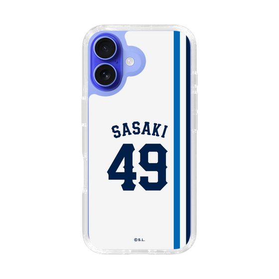 スリムプロテクションケース［ 埼玉西武ライオンズ- #49 SASAKI - ホーム ］