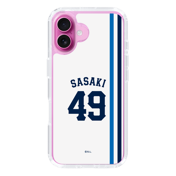 スリムプロテクションケース［ 埼玉西武ライオンズ- #49 SASAKI - ホーム ］