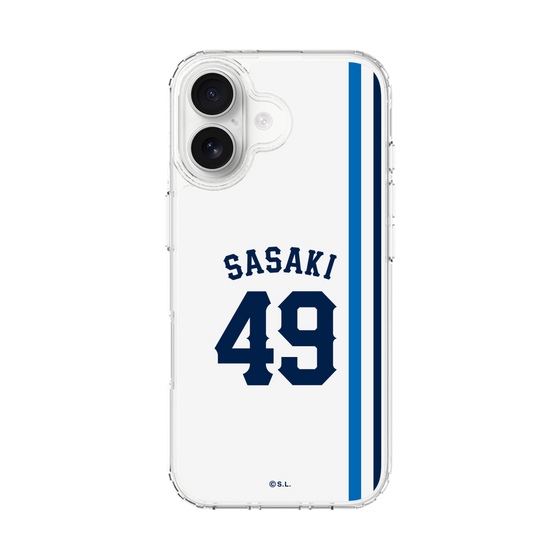 スリムプロテクションケース［ 埼玉西武ライオンズ- #49 SASAKI - ホーム ］