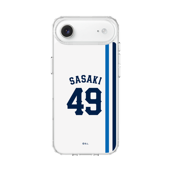 スリムプロテクションケース［ 埼玉西武ライオンズ- #49 SASAKI - ホーム ］