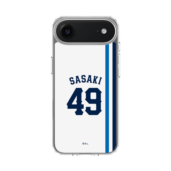 スリムプロテクションケース［ 埼玉西武ライオンズ- #49 SASAKI - ホーム ］