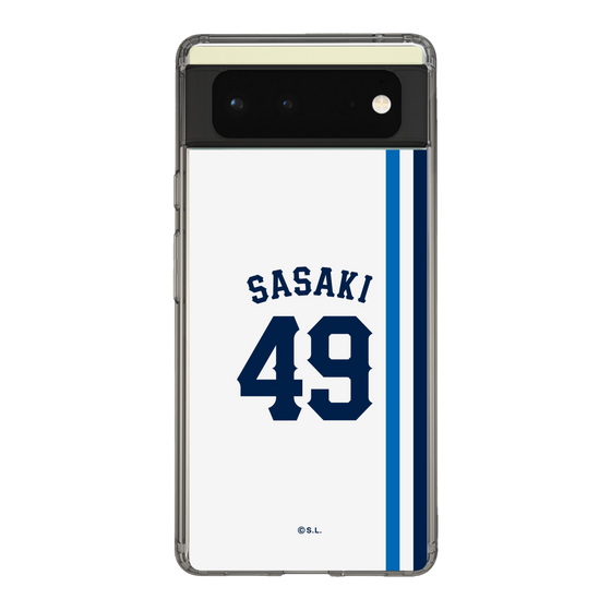 スリムプロテクションケース［ 埼玉西武ライオンズ- #49 SASAKI - ホーム ］