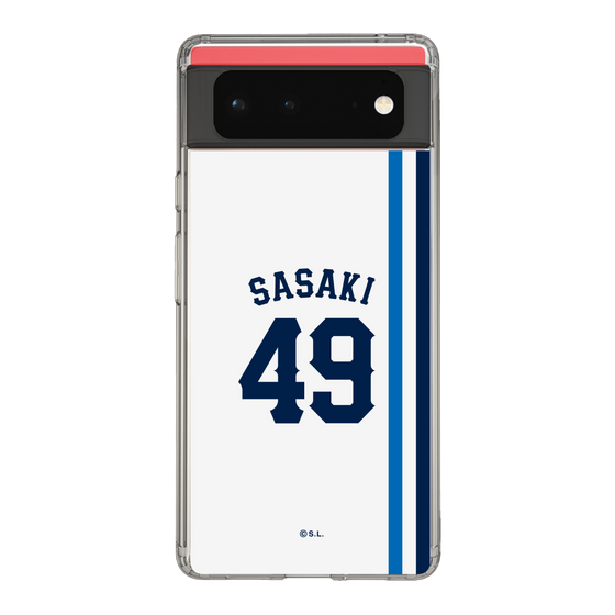 スリムプロテクションケース［ 埼玉西武ライオンズ- #49 SASAKI - ホーム ］