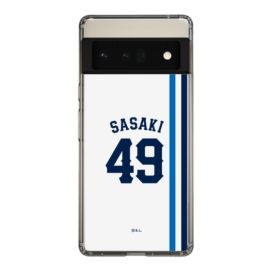 スリムプロテクションケース［ 埼玉西武ライオンズ- #49 SASAKI - ホーム ］