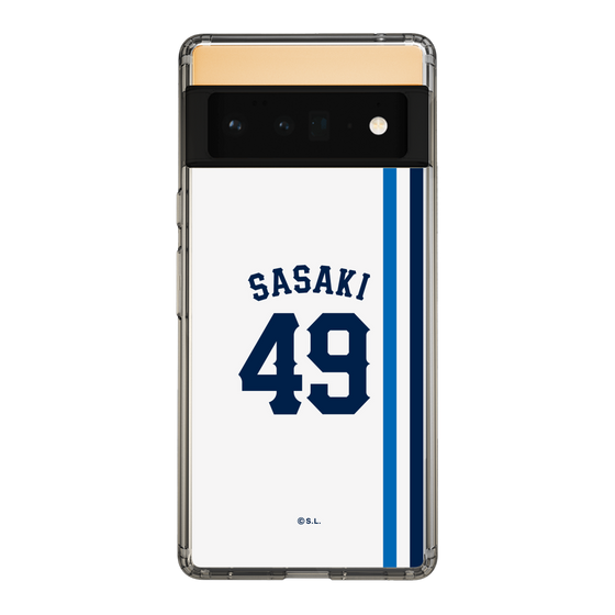 スリムプロテクションケース［ 埼玉西武ライオンズ- #49 SASAKI - ホーム ］