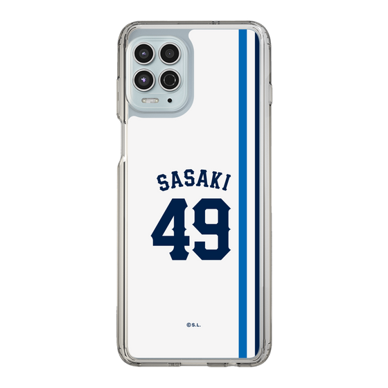 スリムプロテクションケース［ 埼玉西武ライオンズ- #49 SASAKI - ホーム ］