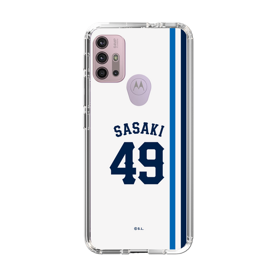 スリムプロテクションケース［ 埼玉西武ライオンズ- #49 SASAKI - ホーム ］