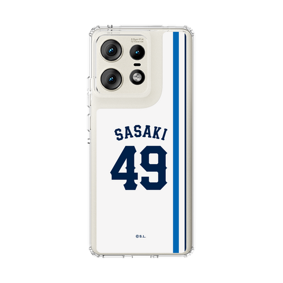 スリムプロテクションケース［ 埼玉西武ライオンズ- #49 SASAKI - ホーム ］