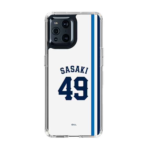 スリムプロテクションケース［ 埼玉西武ライオンズ- #49 SASAKI - ホーム ］