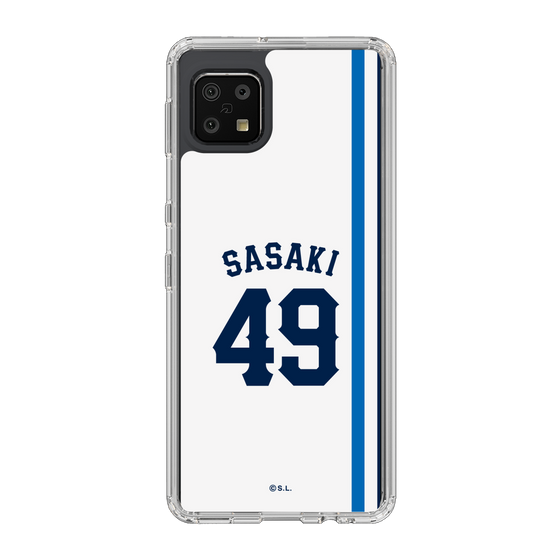 スリムプロテクションケース［ 埼玉西武ライオンズ- #49 SASAKI - ホーム ］