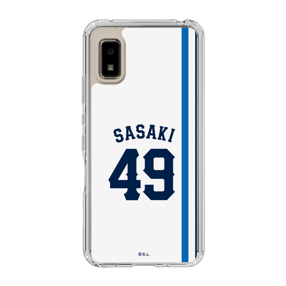 スリムプロテクションケース［ 埼玉西武ライオンズ- #49 SASAKI - ホーム ］