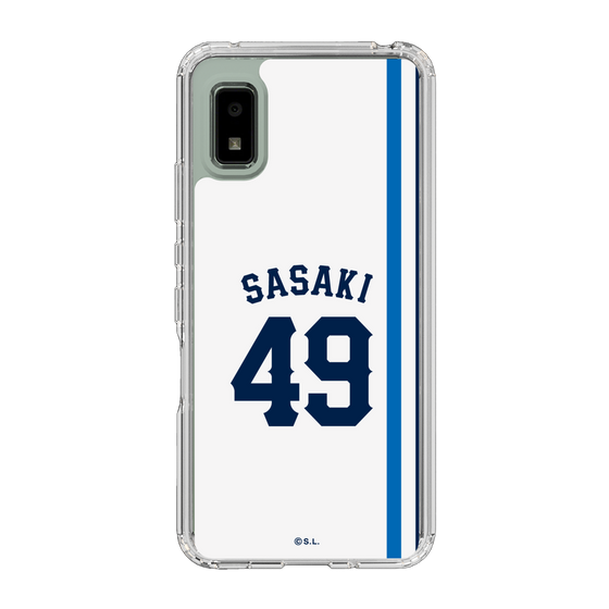 スリムプロテクションケース［ 埼玉西武ライオンズ- #49 SASAKI - ホーム ］