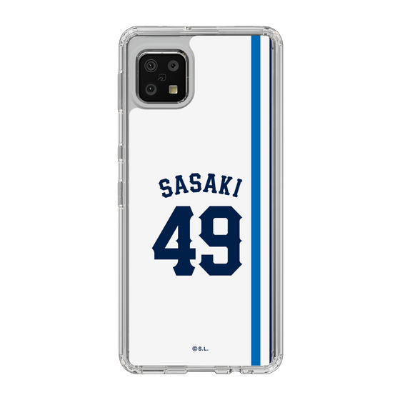 スリムプロテクションケース［ 埼玉西武ライオンズ- #49 SASAKI - ホーム ］