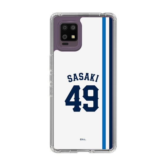 スリムプロテクションケース［ 埼玉西武ライオンズ- #49 SASAKI - ホーム ］