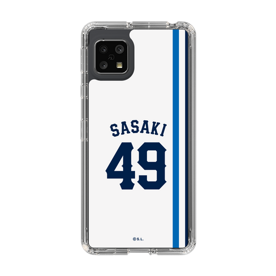 スリムプロテクションケース［ 埼玉西武ライオンズ- #49 SASAKI - ホーム ］