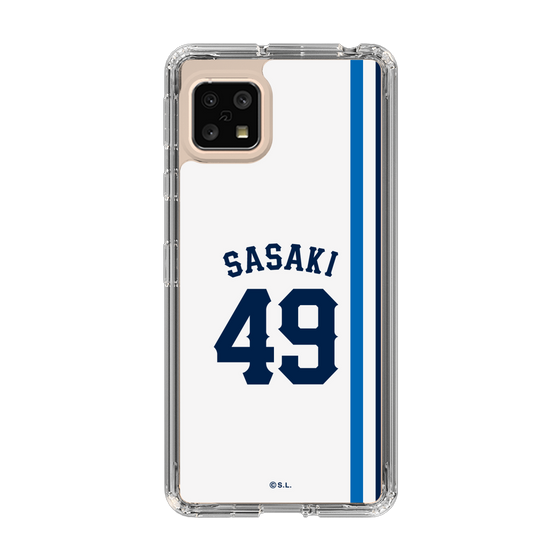 スリムプロテクションケース［ 埼玉西武ライオンズ- #49 SASAKI - ホーム ］