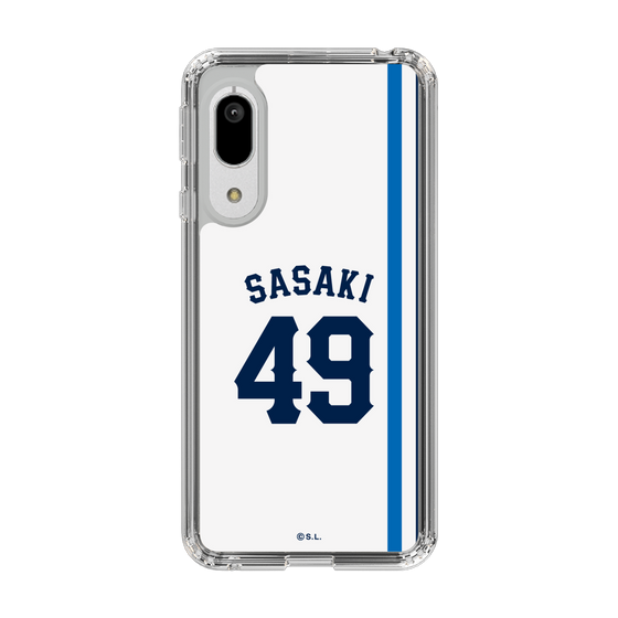 スリムプロテクションケース［ 埼玉西武ライオンズ- #49 SASAKI - ホーム ］