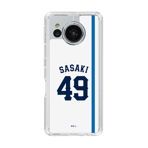 スリムプロテクションケース［ 埼玉西武ライオンズ- #49 SASAKI - ホーム ］