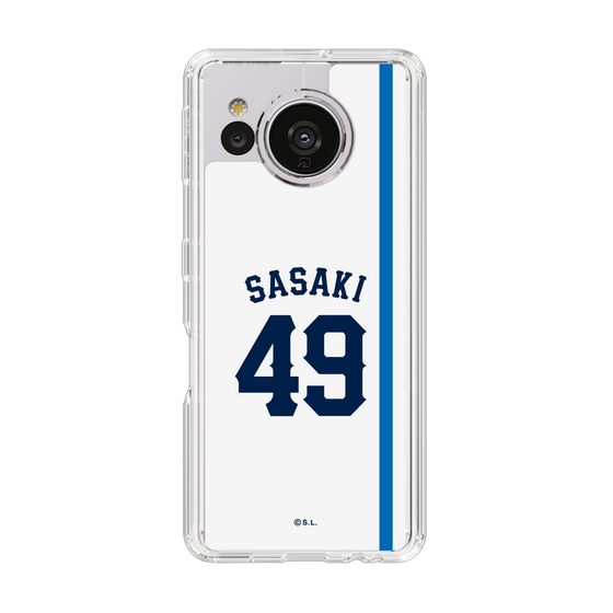スリムプロテクションケース［ 埼玉西武ライオンズ- #49 SASAKI - ホーム ］