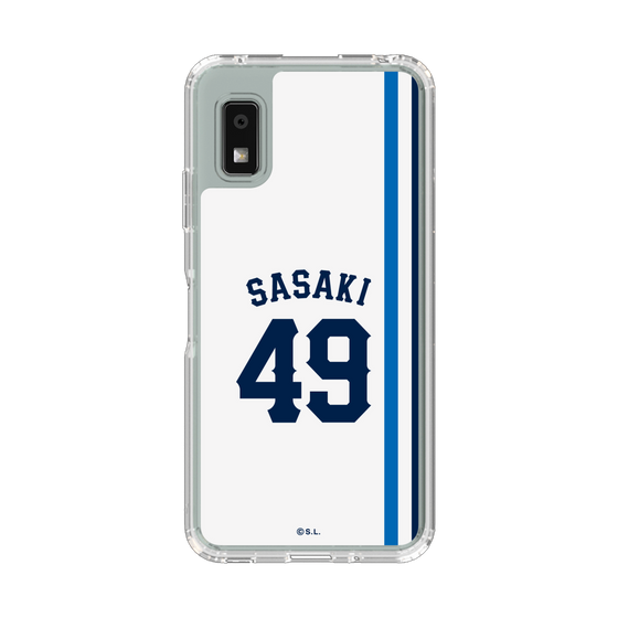 スリムプロテクションケース［ 埼玉西武ライオンズ- #49 SASAKI - ホーム ］
