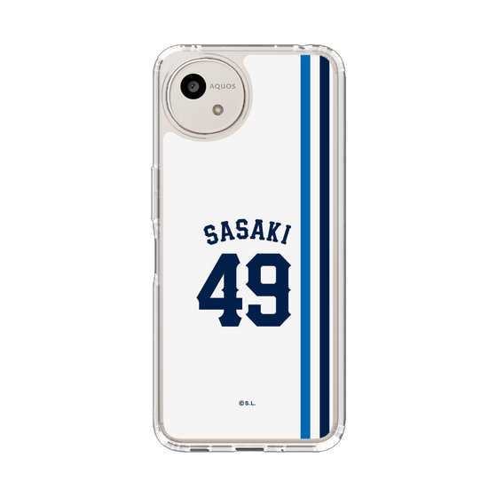 スリムプロテクションケース［ 埼玉西武ライオンズ- #49 SASAKI - ホーム ］