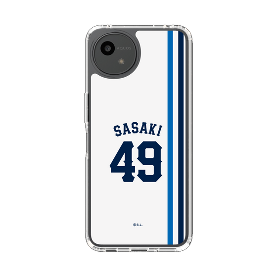 スリムプロテクションケース［ 埼玉西武ライオンズ- #49 SASAKI - ホーム ］