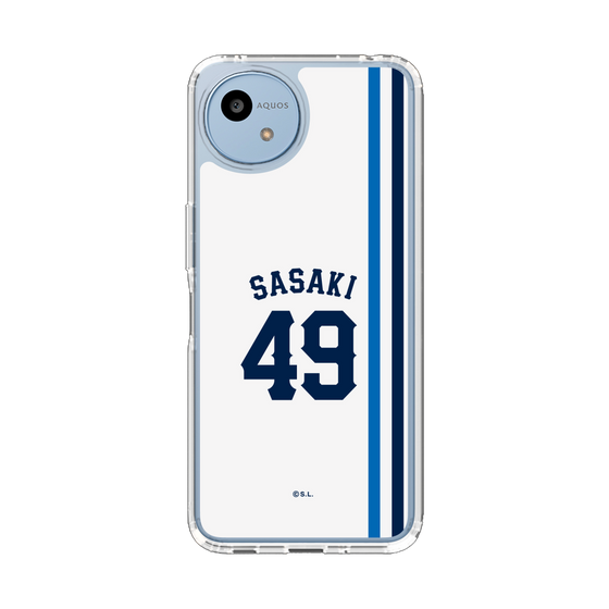 スリムプロテクションケース［ 埼玉西武ライオンズ- #49 SASAKI - ホーム ］