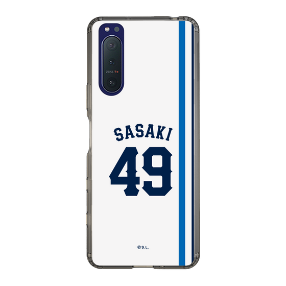 スリムプロテクションケース［ 埼玉西武ライオンズ- #49 SASAKI - ホーム ］